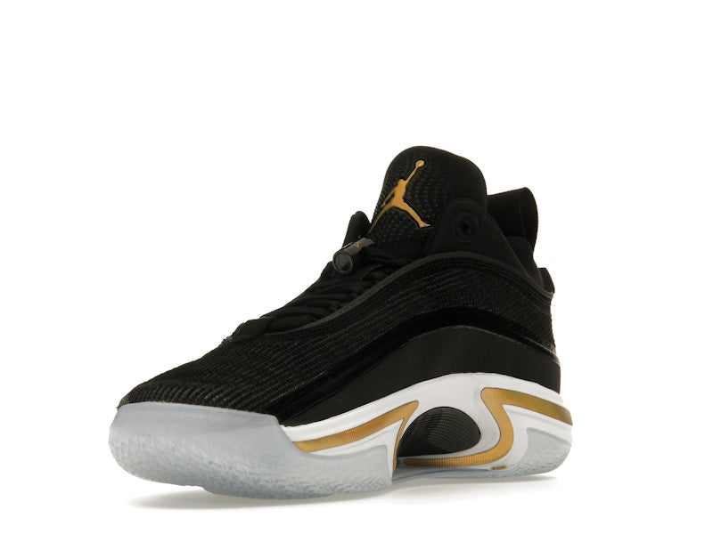 Jordan 36 Low Black Gold (Clear Sole)