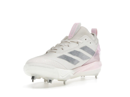 adidas Adizero Instinct+ 2.0 Chalk White Silver Metallic Clear Pink (Women's)