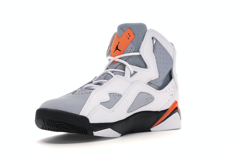 Jordan True Flight White Orange Grey