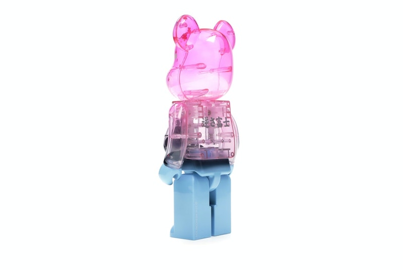 Bearbrick Inverted Mt. Fuji 400% Pink/Blue