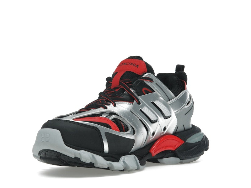 Balenciaga Track Black Red White Silver