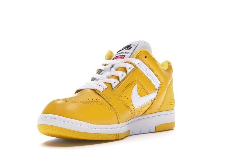 Nike SB Air Force 2 Low Supreme Yellow
