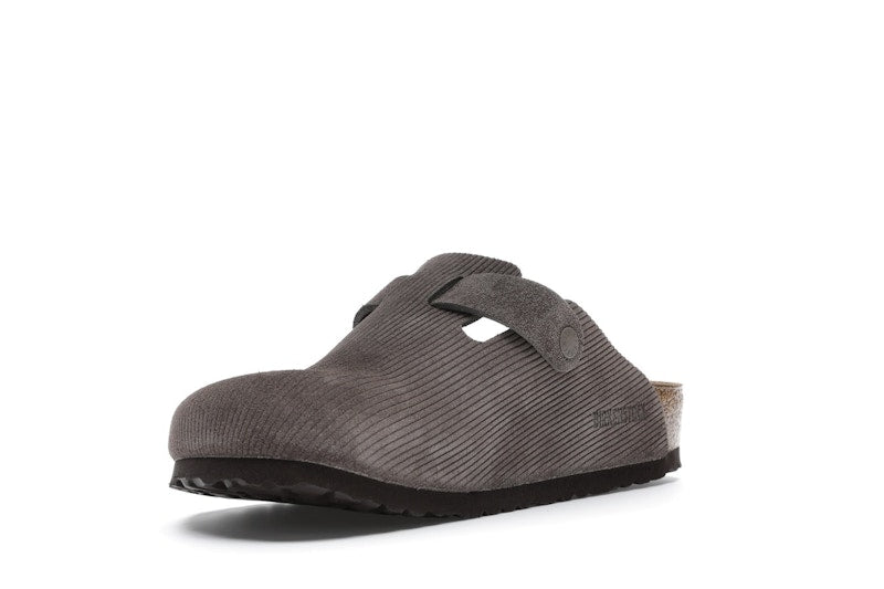 Birkenstock Boston Clogs Stussy Anthracite