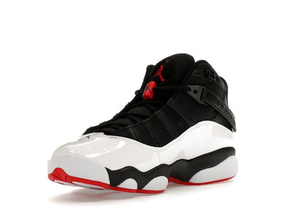 Jordan 6 Rings Black White Varsity Red