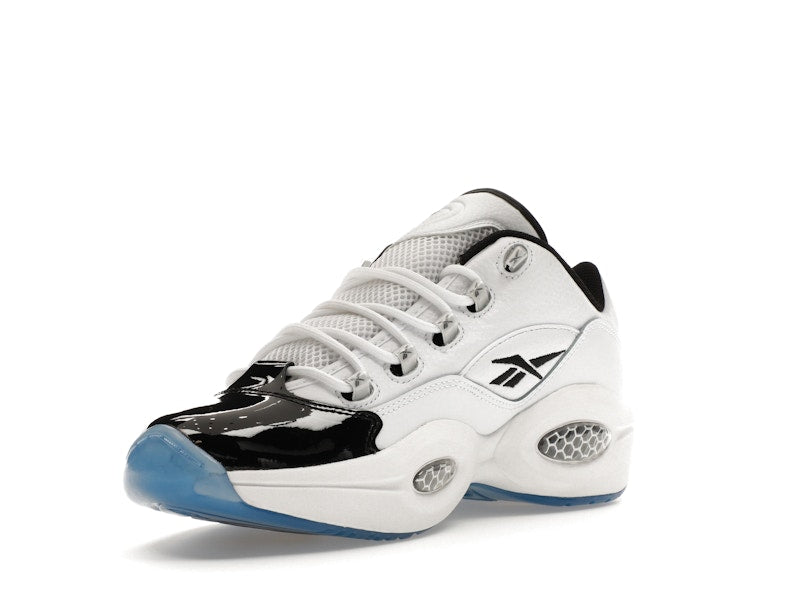 Reebok Question Low White Black Toe