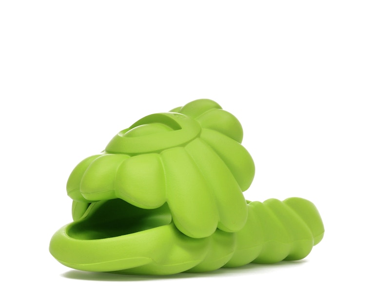 Takashi Murakami Ohana Full-Bloom Slide Lime Zest