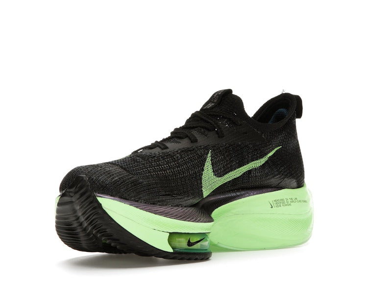 Nike Air Zoom Alphafly Next% Black Electric Green (Women's)