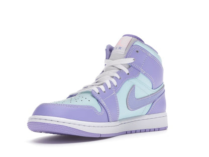 Jordan 1 Mid Purple Aqua