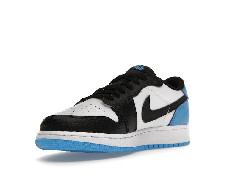Jordan 1 Retro Low OG Black Dark Powder Blue (GS)