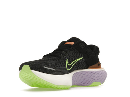 Nike ZoomX Invincible Run Flyknit 2 Black Lilac Ghost Green