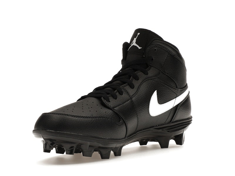Jordan 1 Mid TD Cleat Black White