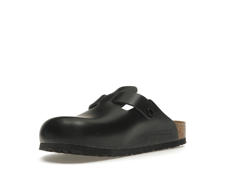 Birkenstock Boston Natural Leather Black