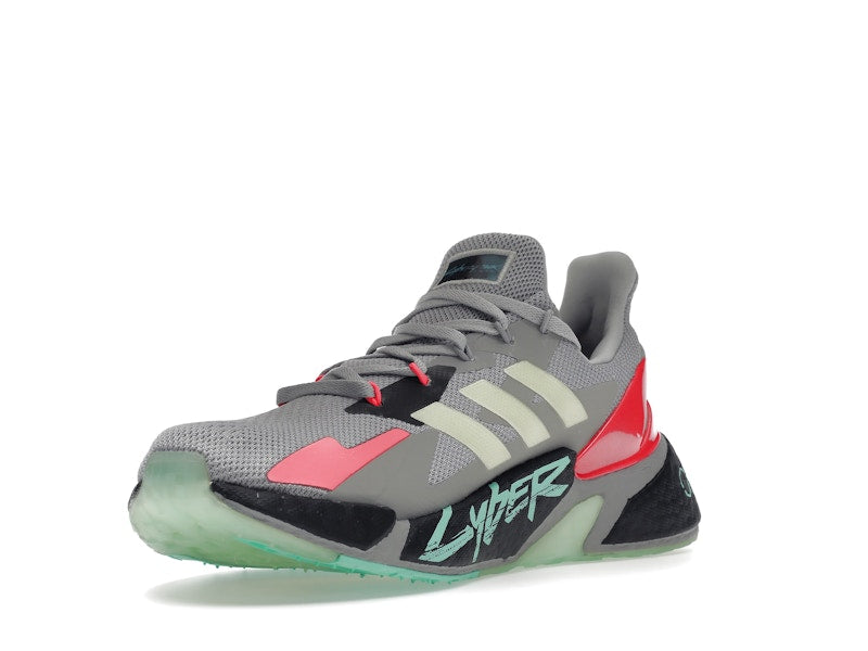 adidas X9000L4 Cyberpunk 2077 Grey Yellow Zest Pink