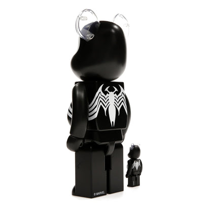 Bearbrick x Marvel Spider-Man Black Costume 100% & 400% Set
