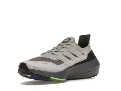 adidas Ultra Boost 21 Metal Grey Signal Green