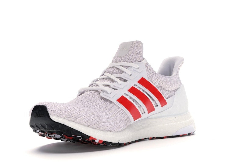 adidas Ultra Boost 4.0 Cloud White Active Red