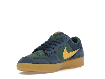 Nike SB Force 58 Midnight Navy Fir Gum Light Brown University Gold