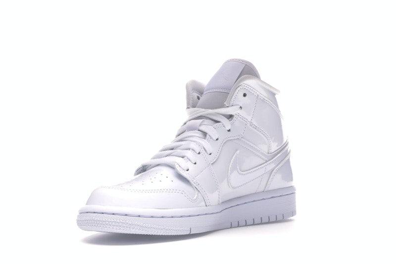 Jordan 1 Mid Triple White (Women's)