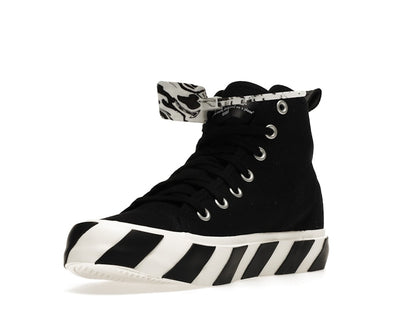OFF-WHITE Vulcanized Mid Top Black White