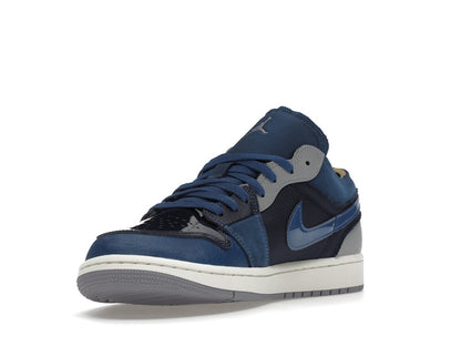Jordan 1 Low SE Craft Obsidian French Blue Ashen Slate White