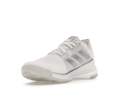 adidas Crazyflight Volleyball Cloud White Silver Metallic Grey One (Women's)
