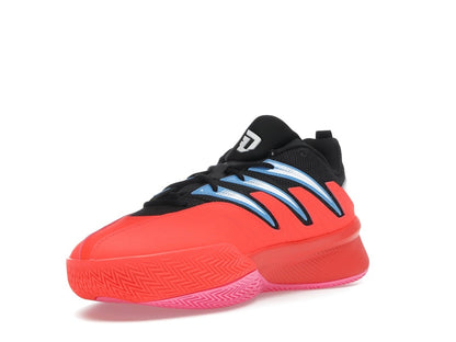 adidas Dame Certified 3 Low Solar Red Core Black Cloud White
