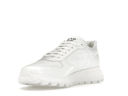 Prada PRAX 01 Sneakers Re-Nylon Brushed Leather White White