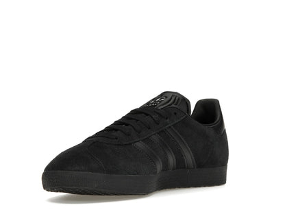 adidas Gazelle All Black Silver Metallic