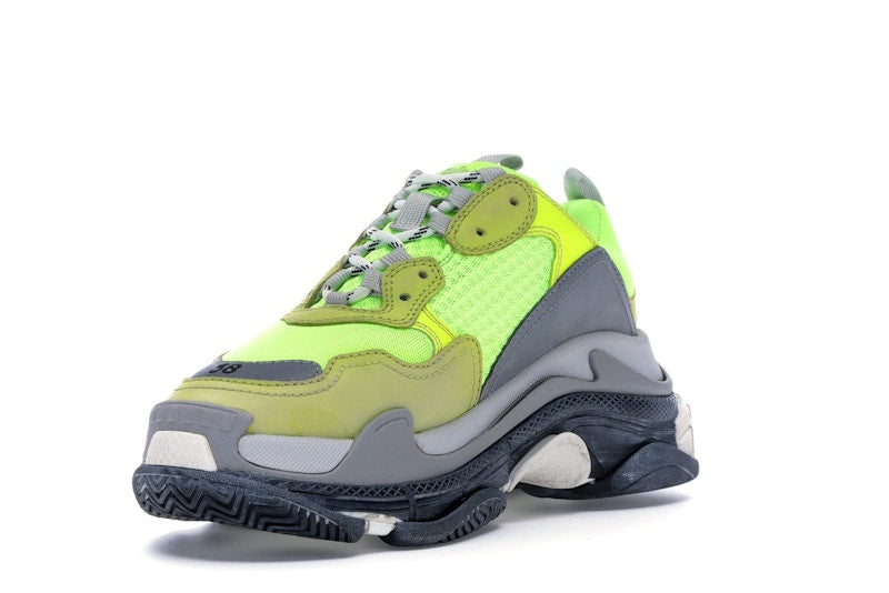 Balenciaga Triple S Neon Yellow (2018 Reissue)
