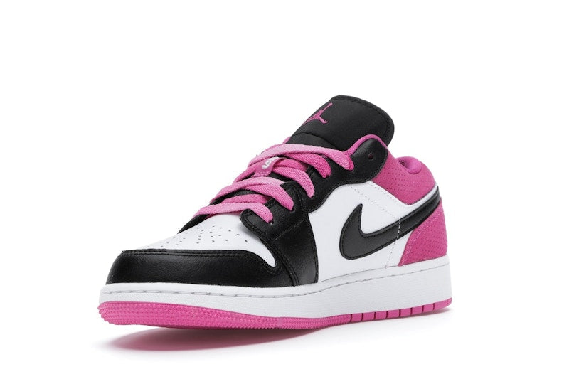Jordan 1 Low Black Active Fuchsia (GS)