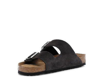 Birkenstock Arizona Soft Footbed Suede Velvet Grey