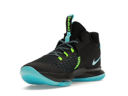 Nike LeBron Witness 5 Black Light Blue Fury