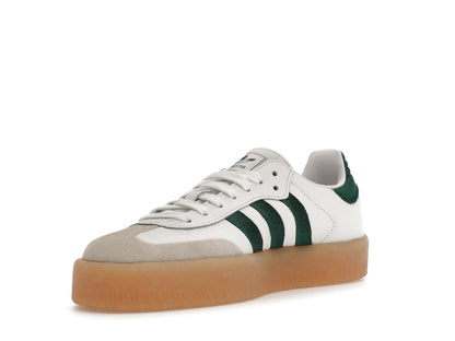 adidas Sambae White Collegiate Green Gum (Women's)
