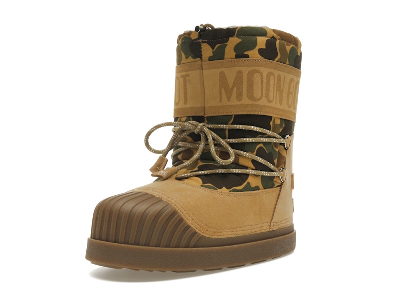 Moncler Shedir Snow Boots Palm Angels Camo