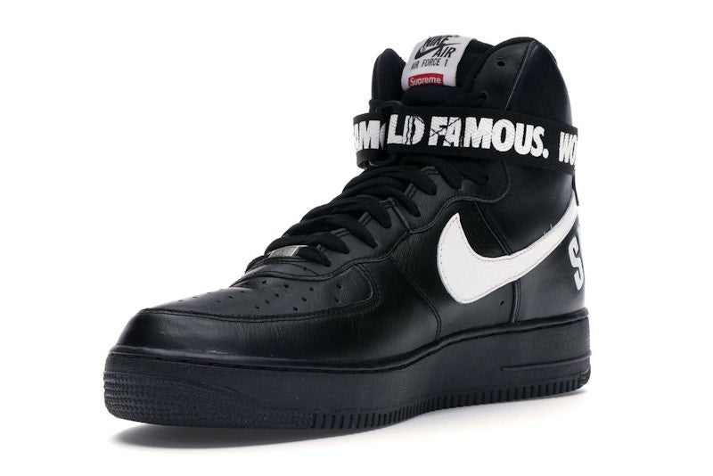 Nike Air Force 1 High Supreme World Famous Black