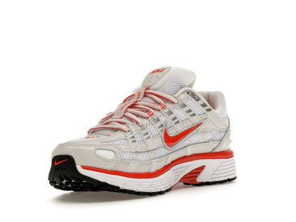 Nike P-6000 White Platinum Tint Black Picante Red (Women's)