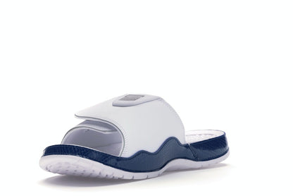 Jordan Hydro 11 Slide White Navy