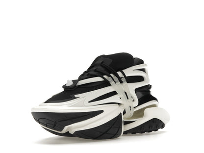Balmain Unicorn Low-Top Black White