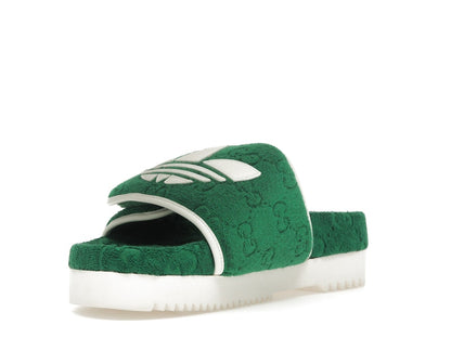 adidas x Gucci GG Platform Sandal Green