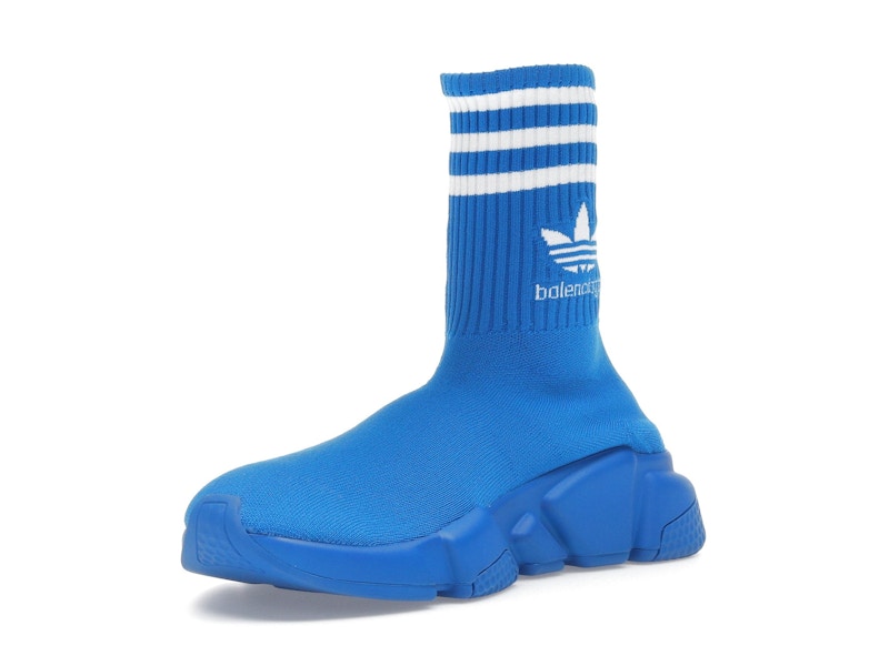 Balenciaga x adidas Speed Trainer Blue White