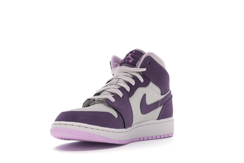 Jordan 1 Mid Pro Purple Desert Sand (GS)