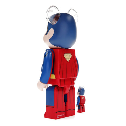 Bearbrick Superman (Batman: Hush Ver.) 100% & 400% Set