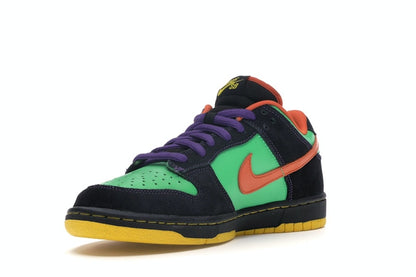 Nike SB Dunk Low Green Spark Hoop Orange