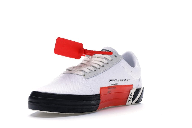 OFF-WHITE Vulc Low White (Updated Stripes)