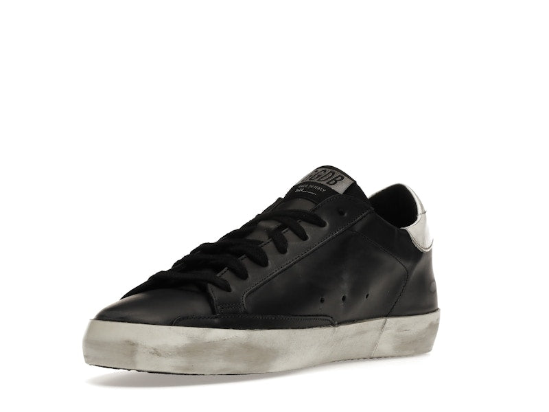 Golden Goose Super-Star Black White Leather