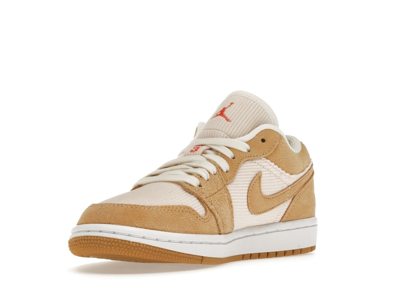 Jordan 1 Low SE Twine Orange Quartz Corduroy (Women's)