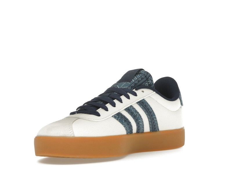 adidas Vl Court 3.0 Off White Night Indigo Gum (Women's)