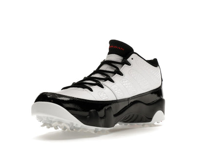 Jordan 9 Retro Low Golf White Black True Red