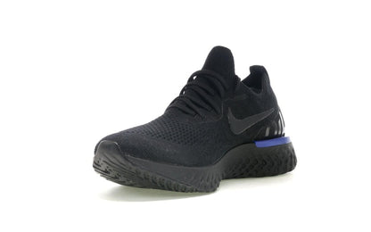 Nike Epic React Flyknit Black Racer Blue (Women's)