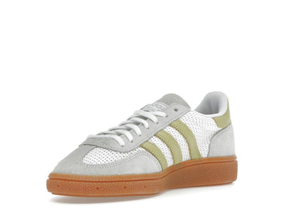 adidas Handball Spezial White Powder Yellow (Women's)